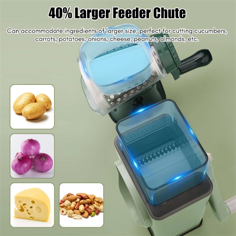 Manual Vegetable Cutter Slicer Multifunctional Vegetable Cutter Kitchen  Gadget Cheese Shredder – Vi-kitchen